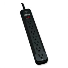 Protect It! Surge Protector, 7 Outlets, 12 ft Cord, 1080 Joules, Black