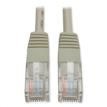 Cat5e 350MHz Molded Patch Cable, RJ45 (M/M), 100 ft., Gray