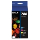 T786120-BCS (786) DURABrite Ultra Ink, Black/Cyan/Magenta/Yellow