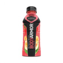 SuperDrink Sports Drink, Strawberry Banana, 16 oz Bottle, 12/Pack