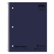 Earthwise by Oxford Recycled Single Subject Notebook, Quadrille Rule/Unruled, Randomly Assorted Covers, 11 x 8.5, 80 Sheets