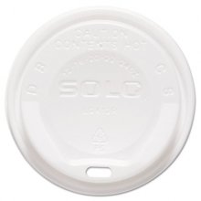 Gourmet Hot Cup Lids, For Trophy Plus Cups, Fits 12 oz to 20 oz, White, 1,500/Carton