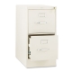 310 Series Vertical File, 2 Letter-Size File Drawers, Putty, 15" x 26.5" x 29"