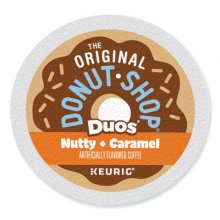 Nutty Plus Caramel K-Cup, 0.34 oz, 24/Box