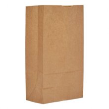 Grocery Paper Bags, #12, 7.06" x 4.5" x 13.75", Kraft, 500 Bags