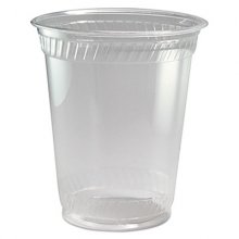 Greenware Cold Drink Cups, 12 oz to 14 oz, Clear, Squat, 1,000/Carton