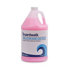 Mild Cleansing Pink Lotion Soap, Cherry Scent, Liquid, 1 gal Bottle, 4/Carton