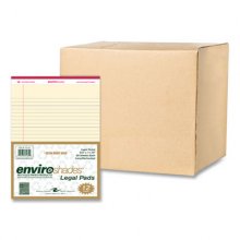 Enviroshades Legal Notepads, 50 Ivory 8.5 x 11.75 Sheets, 72 Notepads/Carton, Ships in 4-6 Business Days
