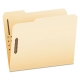 Manila Fastener Folders, 1/3-Cut Tabs: Assorted, 2 Fasteners, Letter Size, Manila Exterior, 50/Box