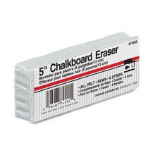 5-Inch Chalkboard Eraser, 5" x 2" x 1"