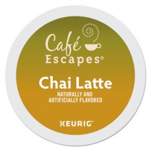 Cafe Escapes Chai Latte K-Cups, 96/Carton