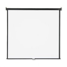 Wall or Ceiling Projection Screen, 70 x 70, White Matte Finish