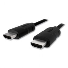 HDMI to HDMI Audio/Video Cable, 12 ft., Black