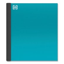 Three-Subject Notebook, Medium/College Rule, Teal Cover, 11 x 8.5, 150 Sheets