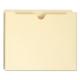 100% Recycled Top Tab File Jackets, Straight Tab, Letter Size, Manila, 50/Box