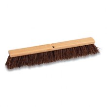 Palmyra Push Broom Head, Brown Bristles, 24" Brush