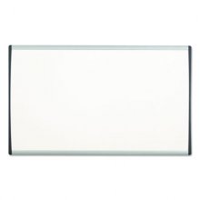 Magnetic Dry-Erase Board, Steel, 11 x 14, White Surface, Silver Aluminum Frame