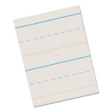 Multi-Program Handwriting Paper, 30 lb Bond Weight, 5/8" Long Rule, Two-Sided, 8.5 x 11, 500/Pack