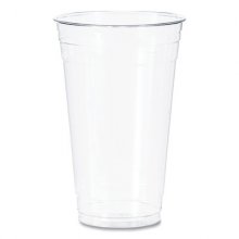 Ultra Clear PETE Cold Cups, 24 oz, Clear, 50/Sleeve, 12 Sleeves/Carton