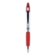 Z-Grip MAX Ballpoint Pen, Retractable, Medium 1 mm, Red Ink, Silver Barrel, 12/Pack