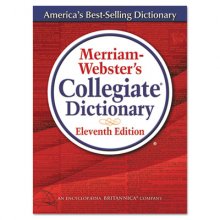 Merriam-Websters Collegiate Dictionary, 11th Edition, Hardcover, 1,664 Pages