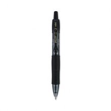 G2 Mini Gel Pen, Retractable, Fine 0.7 mm, Black Ink, Black Barrel, 4/Pack