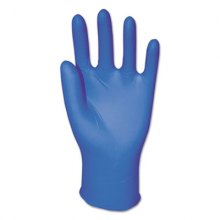 Disposable General-Purpose Powder-Free Nitrile Gloves, X-Large, Blue, 5 mil, 1000/Carton
