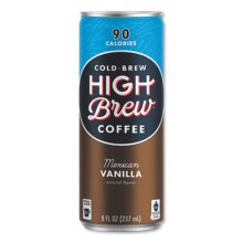 Cold Brew Coffee + Protein, Mexican Vanilla, 8 oz Can, 12/Pack