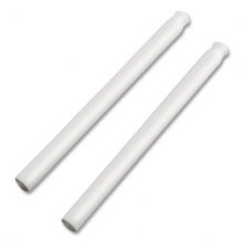 Clic Eraser Refills for Pentel Clic Erasers, Cylindrical Rod, White, 2/Pack