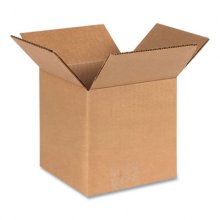 Fixed-Depth Shipping Boxes, Regular Slotted Container (RSC), 6" x 6" x 6", Brown Kraft, 25/Bundle