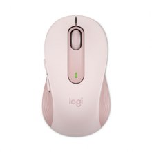 Signature M650 Wireless Mouse, 2.4 GHz Frequency, 33 ft Wireless Range, Medium, Right Hand Use, Rose