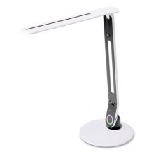 Color Changing LED Desk Lamp with RGB Arm, 18.12"h, White
